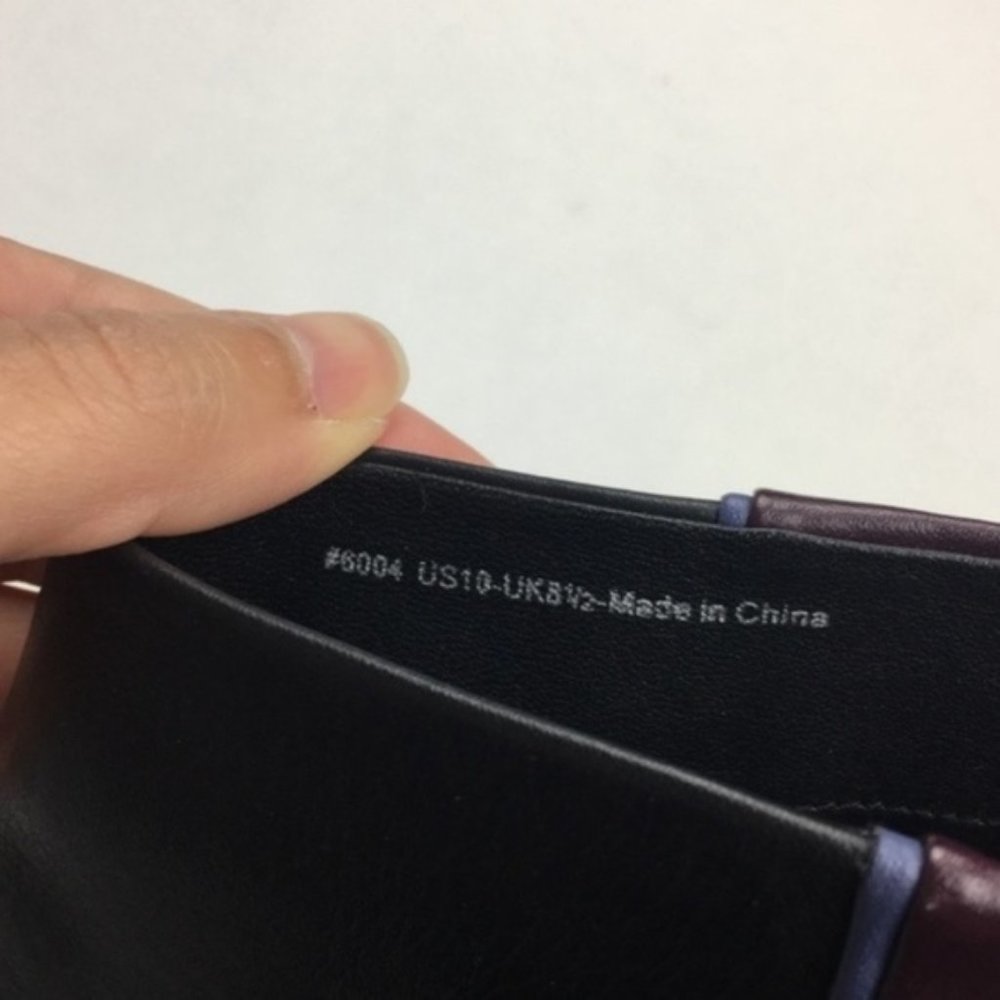 NEW Cabi purple & black color block booties - Picture 5 of 5